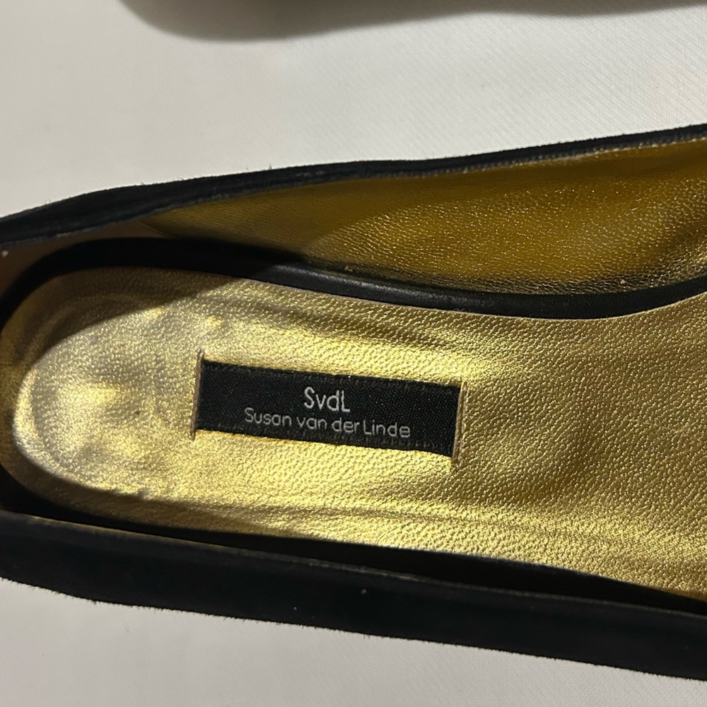 Susan van der Linde square toe flats - Picture 2 of 12